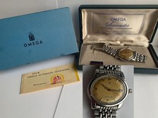 Omega Seamaster Automatic circa 1956, Tropical Dial, Box/ Booklet